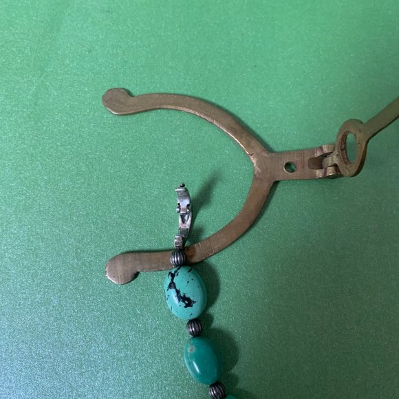 Carolyn Pollack CP 925 SS Green Turquoise Enhancer - Picture 3 of 5